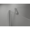 Mexen Mist Duo preklopna tuš kabina 100 x 80 cm, prozirno, krom - 8A4-100-080-01-00