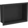 Mexen X-Wall-R Nischenregal mit Abdeckung 30 x 20 cm, schwarz - 1970302010