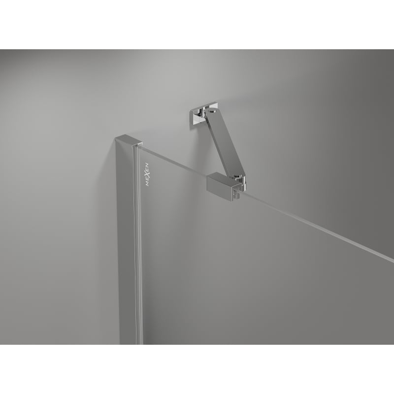 Mexen Mist Duo kabina prysznicowa uchylna 105 x 95 cm, transparent, chrom - 8A4-105-095-01-00