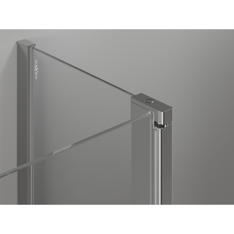 Mexen Mist Duo kabina prysznicowa uchylna 115 x 95 cm, transparent, chrom - 8A4-115-095-01-00
