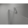 Mexen Mist Duo preklopna tuš kabina 110 x 110 cm, prozirna, krom - 8A4-110-110-01-00