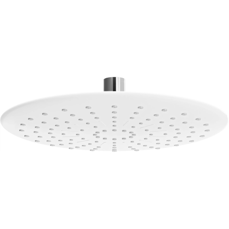 Mexen D-67 vihmadušš 22 cm, valge/kroom - 79767-00