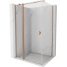 Mexen Mist T Nihajna pršni kabinet 85 x 110 cm, prozoren, brušeni baker - 8A4T-085-110-65-00