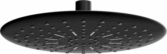 Mexen D-67 chuveiro 22 cm, preto - 79767-70