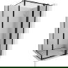 Mexen Mist T douchecabine rechts draaibaar 75 x 90 cm, zwart frame, zwart - 8A4T-075-090-70-70-P