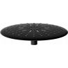Mexen D-67 regendouche 22 cm, zwart - 79767-70