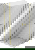 Mexen Mist Duo Duschkabine schwenkbar 90 x 70 cm, transparent, gold - 8A4-090-070-50-00
