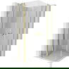 Mexen Mist Duo Duschkabine schwenkbar 85 x 85 cm, transparent, gold - 8A4-085-085-50-00