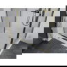 Mexen Apia schuifdouchecabine 120 x 90 cm, transparant, goud + Rio douchebak - 840-120-090-50-00-4510
