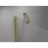 Mexeni Mist Duo pöörduksedega dušinurk 120 x 110 cm, läbipaistev, kuldne - 8A4-120-110-50-00