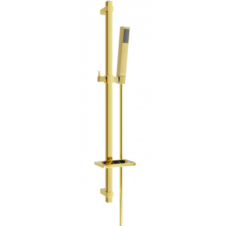 Mexen DQ77 skjutbart duschset, guld - 785774581-50