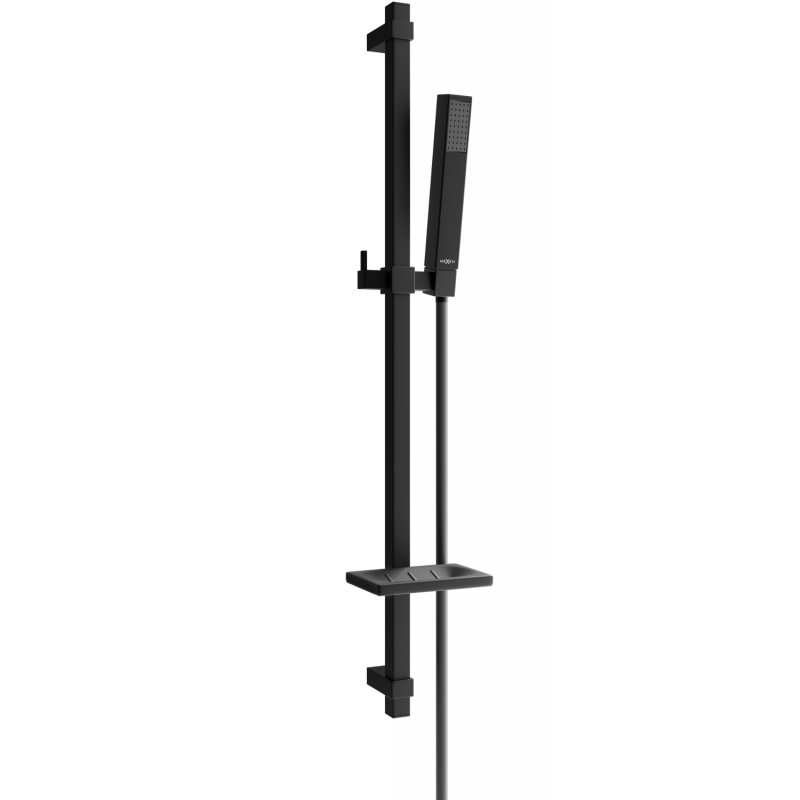 Mexen DQ77 schiebbares Duschset, schwarz - 785774581-70