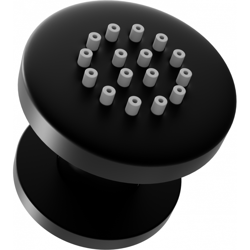 Mexen Seitenbrause Aufputz, schwarz - 79361-70