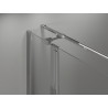 Mexen Mist T zakret kabine za tuširanje 95 x 75 cm, prozirna, krom - 8A4T-095-075-01-00