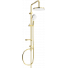 Mexen X05 columna de ducha, dorada/blanca - 798050591-50