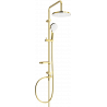 Mexen X05 columna de ducha, oro/blanco - 798050591-50