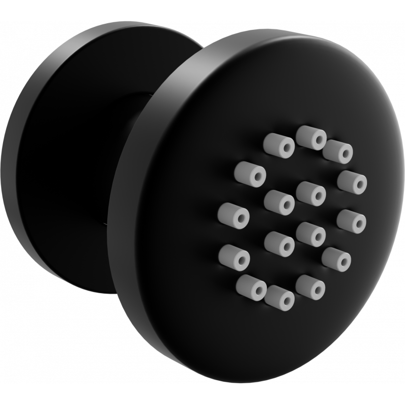 Mexen virszemes sānu sprausla, melna - 79361-70