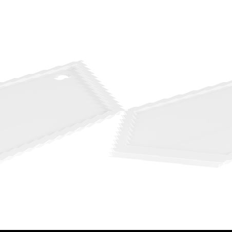 Mexen Flow bac à douche pentagonal slim droit 100 x 90 cm, blanc brillant - 46P109010R