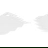 Mexen Flow asymmetrische slanke halve ronde douchebak links 100 x 90 cm, glanzend wit - 46Q109010L