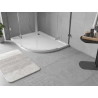 Mexen Flow dušialus poolringikujuline, asümmeetriline, madal, vasak 100 x 90 cm, valge läige - 46Q109010L