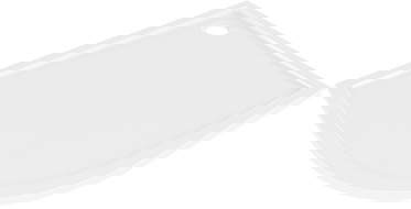 Mexen Flow asymmetresche hallefkrees Duschtablett slim riets 100 x 90 cm, wäisse Glanz - 46Q109010R