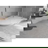 Mexen Flow asymmetrische halfronde douchebak slim rechts 100 x 90 cm, witte glans - 46Q109010R
