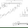 Mexen Flow+ piëcthoekige douchebak links 90 x 80 cm, wit glans - 46P108090LH