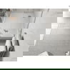 Mexen Flow+ vijfhoekige douchebak links 100 x 80 cm, wit glans - 46P108010LH