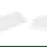 Mexen Flow+ Fünfeck-Duschwanne rechts 100 x 80 cm, weiß glänzend - 46P108010RH