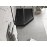 Mexen Flow+ brodzik pięciokątny prawy 100 x 90 cm, czarny mat - 46P709010RH