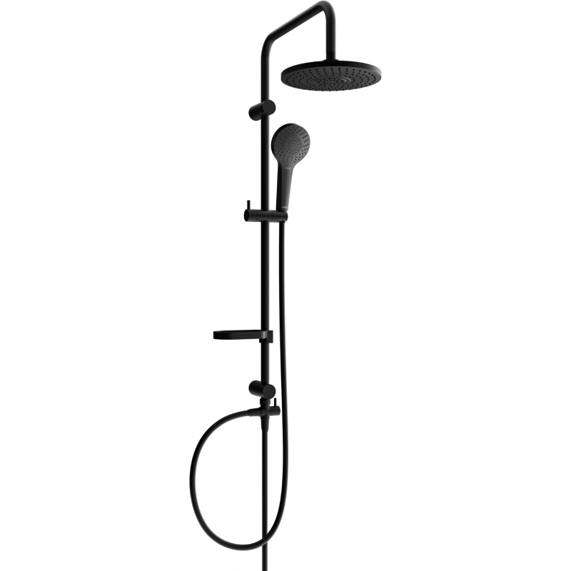 Mexen X05 shower column, black - 798050591-70