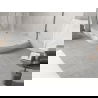 Mexen Flow+ asymmetrische linker kwartronde douchebak 100 x 90 cm, witte glans - 46Q109010LH