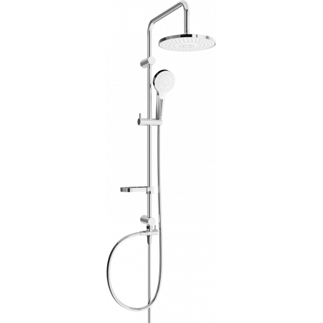 Mexen X05 coluna de duche, cromada/branca - 798050591-00