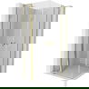 Cabine de douche pivotante Mexen Mist L Duo 100 x 100 cm, transparent, or - 8A4L-100-100-50-00