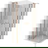 Mexen Mist L Duo Duschkabine schwenkbar 90 x 90 cm, transparent, gebürstetes Kupfer - 8A4L-090-090-65-00