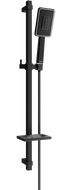 Mexen DQ54 svart skjutbar duschset - 785544581-71