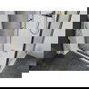 Mexen Apia schuifdouche 130 x 80 cm, transparant, goud + Flat douchebak, wit - 840-130-080-50-00-4010G