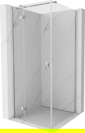Mexen Mist-H T douchecabine scharnierend links 70 x 70 cm, transparant, chroom - 8A5T-070-070-01-00-L