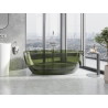 Mexen Pure fristående badkar transparent 170 x 80 cm, olive, krompropp - 58071708001