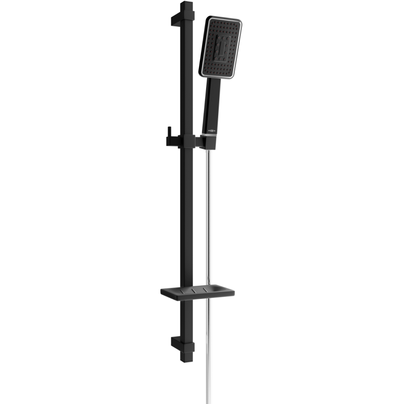 Mexen DQ54 conjunto de duche deslizante, preto/cromado - 785544581-17