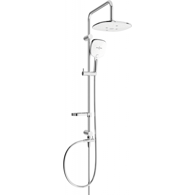 Mexen X17 Duschsäule, Chrom/Weiß - 798171791-02