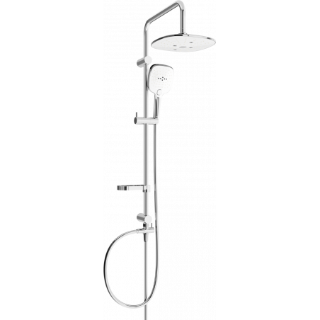 Mexen X17 columna de ducha, cromo/blanco - 798171791-02