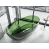 Mexen Pure Wald freistehende transparente Wanne 170 x 80 cm, Chrom Stopfen - 58071708002