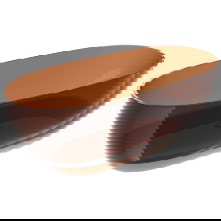 Mexen Pure earth wanna prostoječa prozorna 170 x 80 cm, kromirana zaporka - 58071708005