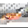 Mexen Pure Rost freistehende transparente Wanne 170 x 80 cm, Chrom-Stöpsel - 58071708006