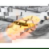 Mexen Pure Rost freistehende transparente Wanne 170 x 80 cm, Chrom-Stöpsel - 58071708006