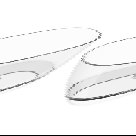 Mexen Pure selkeä vapaasti seisova läpinäkyvä 170 x 80 cm, kromitulppa - 58071708008