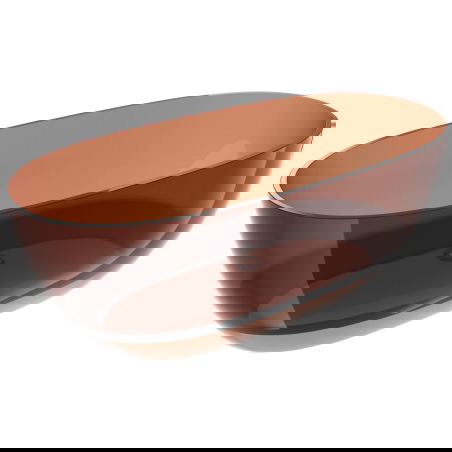 Mexen Pure banheira cherry autoportante transparente 170 x 80 cm, rolha cromada - 58071708009