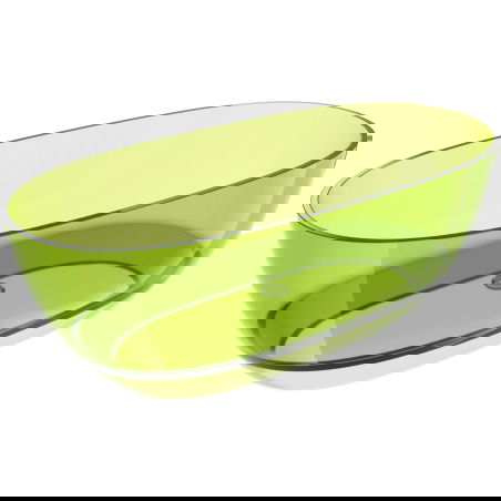 Mexen Pure lime vasca autoportante trasparente 170 x 80 cm, tappo cromato - 58071708012