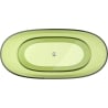 Mexen Pure Lime freistehende transparente Badewanne 170 x 80 cm, Chrom-Stopfen - 58071708012